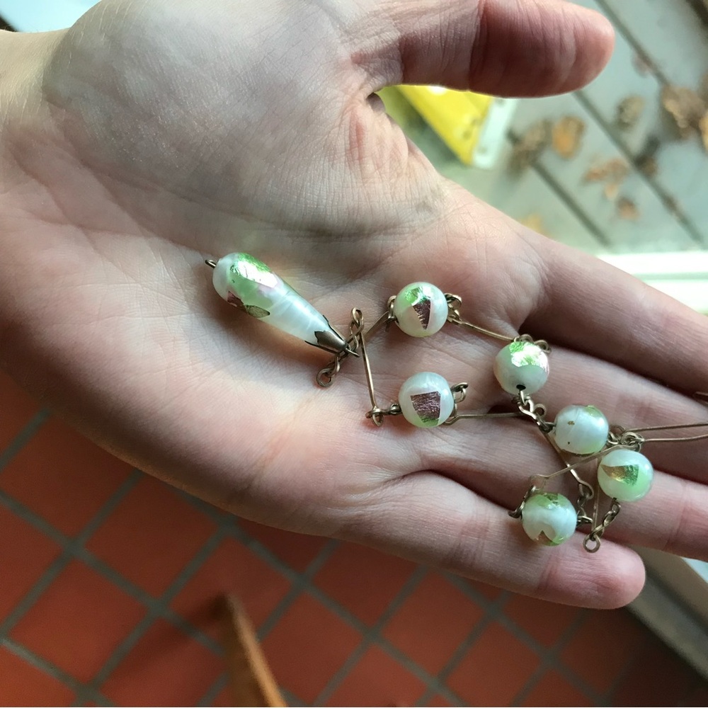 Elegant Antique Edwardian Drop Necklace